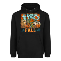 Black it's fall y'all Heavyweight Hoodie - HRA Design Shop