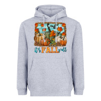 Heather Grey it's fall y'all Heavyweight Hoodie - HRA Design Shop