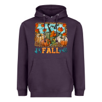 Plum it's fall y'all Heavyweight Hoodie - HRA Design Shop