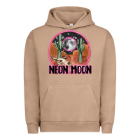 Pigment Burro neon moon Urban Hoodie - MaliasSmallBusiness