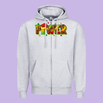 Zipper Hoodie power juneteenth