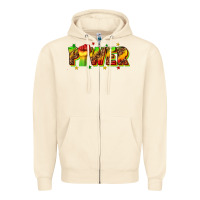 Sandshell power juneteenth Zipper Hoodie - texasbilliewilder