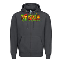 Smoke power juneteenth Zipper Hoodie - texasbilliewilder