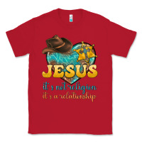 Red jesus it s not religion it s a relationship Classic Tee - texasbilliewilder