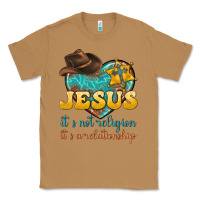 Toasted Coconut jesus it s not religion it s a relationship Classic Tee - texasbilliewilder