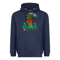 Navy summer Heavyweight Hoodie - SublimationCraftShop