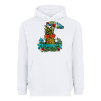 White summer Heavyweight Hoodie - SublimationCraftShop