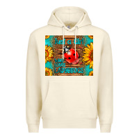 Sandshell just a girl who loves ladybugs Premium Hoodie - LillyAllenDesigns