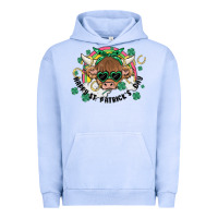 Pigment Grape Ice st. patrick's day highland cow Urban Hoodie - MaliasSmallBusiness