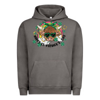 Pigment Tornado st. patrick's day highland cow Urban Hoodie - MaliasSmallBusiness