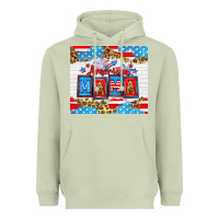 Matcha American Mama 20oz tumbler Heavyweight Hoodie - Neo Western