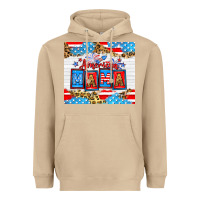 Mushroom American Mama 20oz tumbler Heavyweight Hoodie - Neo Western