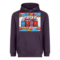 Plum American Mama 20oz tumbler Heavyweight Hoodie - Neo Western