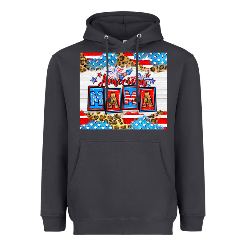 American Mama 20oz Tumbler Heavyweight Hoodie by Neo Western | Teevron