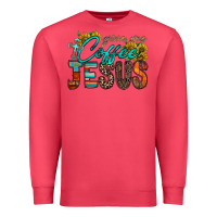 Cardinal give me coffee jesus Premium Sweatshirt - RacoonDesign