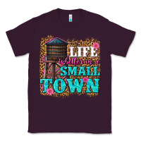 Plum life is better in a small town Classic Tee - texasbilliewilder