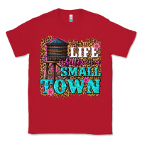 Red life is better in a small town Classic Tee - texasbilliewilder