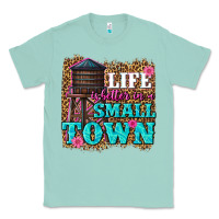 Seafoam life is better in a small town Classic Tee - texasbilliewilder