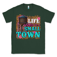Sports Green life is better in a small town Classic Tee - texasbilliewilder
