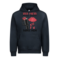 Navy hot mess always stressed dance mom Urban Hoodie - MaliasSmallBusiness