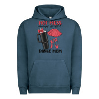 Pigment Midnight Navy hot mess always stressed dance mom Urban Hoodie - MaliasSmallBusiness