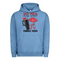 Pigment Pebble Blue hot mess always stressed dance mom Urban Hoodie - MaliasSmallBusiness
