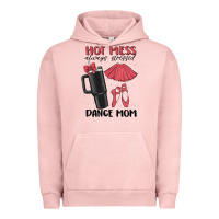 Pigment Salmon hot mess always stressed dance mom Urban Hoodie - MaliasSmallBusiness