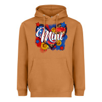 Meerkat American mini heart Heavyweight Hoodie - Neo Western