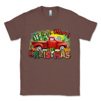 Chestnut merry christmas truck Classic Tee - Zillion Design Studio