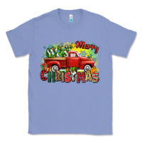 Colony Blue merry christmas truck Classic Tee - Zillion Design Studio