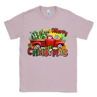 Lilac merry christmas truck Classic Tee - Zillion Design Studio