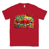Red merry christmas truck Classic Tee - Zillion Design Studio