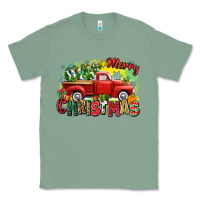 Sage merry christmas truck Classic Tee - Zillion Design Studio