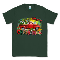Sports Green merry christmas truck Classic Tee - Zillion Design Studio