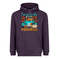 Plum farm fresh pumpkins Heavyweight Hoodie - HRA Design Shop
