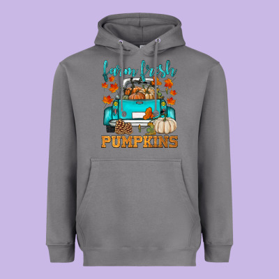Farm Fresh Pumpkins Heavyweight Hoodie Designed By Hra Design Shop