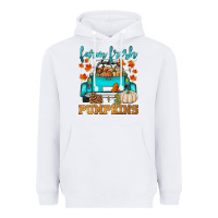 White farm fresh pumpkins Heavyweight Hoodie - HRA Design Shop