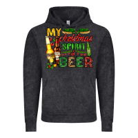 Vintage Black my christmas spirit is beer with beer bottles Vintage Hoodie - AdoDesignShop