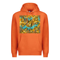 Carrot Bumble Bees Premium Hoodie - LillyAllenDesigns