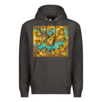 Smoke Bumble Bees Premium Hoodie - LillyAllenDesigns