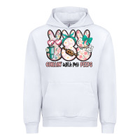 White easter chilling with my peeps bunny Urban Hoodie - MaliasSmallBusiness