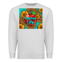 Dove Grey teacher life Premium Sweatshirt - HRA Design Shop
