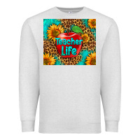 Oatmeal Heather teacher life Premium Sweatshirt - HRA Design Shop