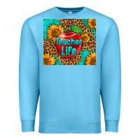 Ocean Blue teacher life Premium Sweatshirt - HRA Design Shop