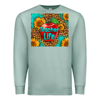 Seafoam teacher life Premium Sweatshirt - HRA Design Shop