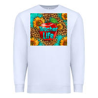 White teacher life Premium Sweatshirt - HRA Design Shop