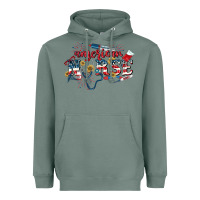 Sage American Nurse 4th of July Heavyweight Hoodie - CowGirlArtShop