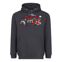 Smoke American Nurse 4th of July Heavyweight Hoodie - CowGirlArtShop