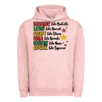Pigment Salmon black history malia Urban Hoodie - MaliasSmallBusiness