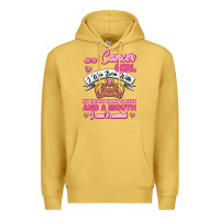 Antique Gold As A Cancer Girl I Was Born With My Heart On My Sleeve And A Mouth Premium Hoodie - Jasminsmagicworld